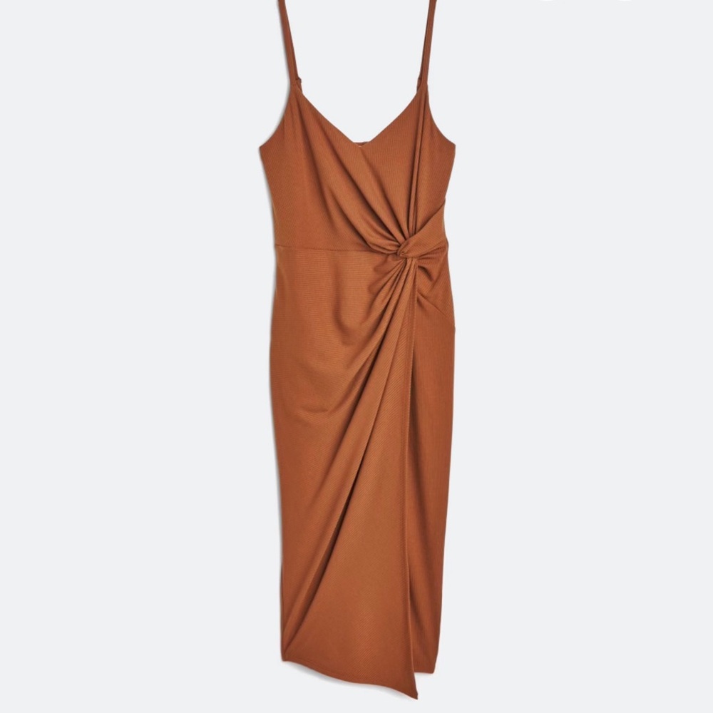 Vivienne Knit Fitted Midi Dress- NWT